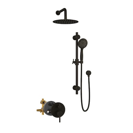Pulse Showerspas 1.8 GPM Refuge Combo Shower System, Oil Rubbed Bronze 3006-ORB-1.8GPM